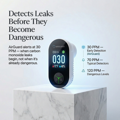 AirGuard™️Carbon Monoxide Detector 2.0